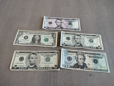 USA 36 dollaria rahaa