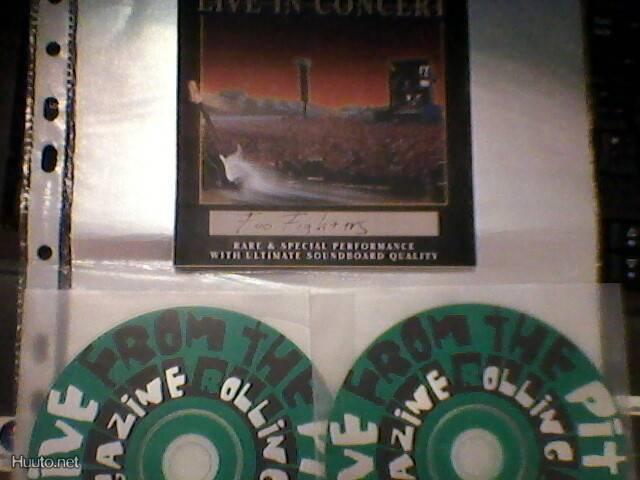 FOO FIGHTERS HARVINAINEN VIRALLINEN 2 CD RADIO LIVE KEIKKA