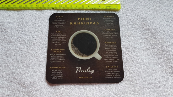 Paulig Pieni kahviopas magneetti
