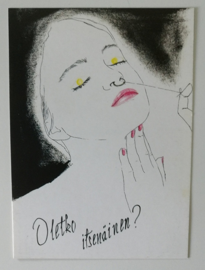 Postikortti, Oletko itsenäinen?, kulkematon