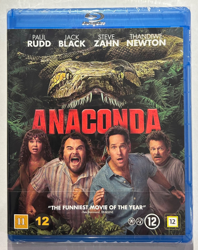 Anaconda - Blu-ray, uusi