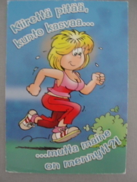 NO 1 -  KIIRETTÄ PITÄÄ, KUNTO KASVAA