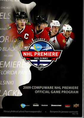 NHL PREMIERE HELSINKI 2-3 October 2009 Katso kuvat.