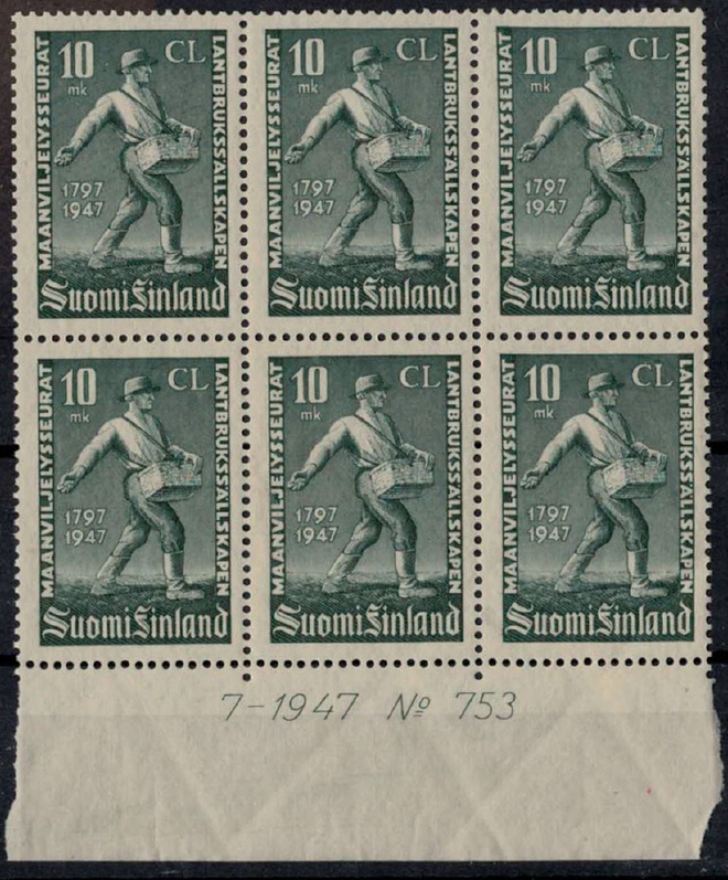 1947 Maanviljelysseurat nro-6lo ++
