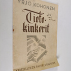 Yrjö Kohonen : Tietokinkerit : 400 tietokilpailukysymystä... - pikkukuva 1
