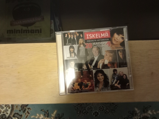 CD levy iskelmä 20 radiohittiä 9
