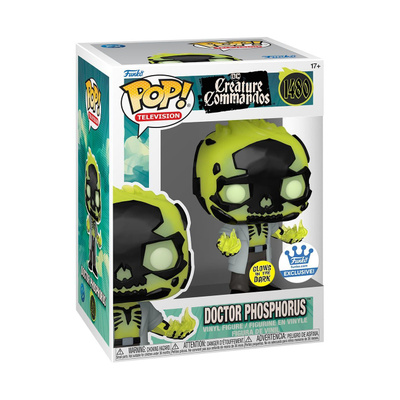 Dr. Phosphorus FunkoPop eksklusiivinen versio uusi avaamaton