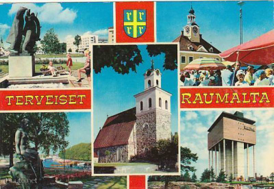 KIRKKOKORTTI - RAUMAN KIRKKO - 2