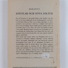 Horatius Ym. : Epistlar Och Sista Dikter - pikkukuva 2