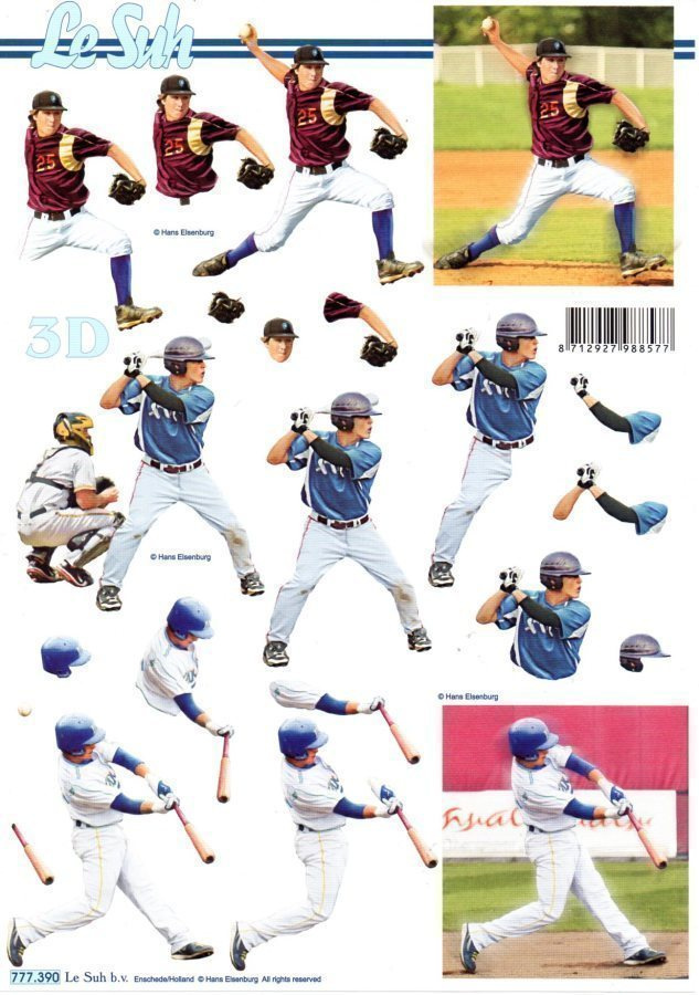 3D  °°BASEBALL ...& PELAAJAT°° / Le Suh
