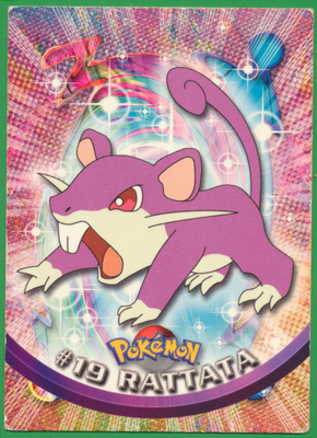 Pokémon 1999 Topps Rattata