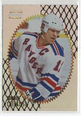 Mark Messier 96-97 Pinnacle Summit Ice #198 checklist
