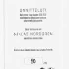 2018-19 Cardset Signature Niklas Nordgren - pikkukuva 2