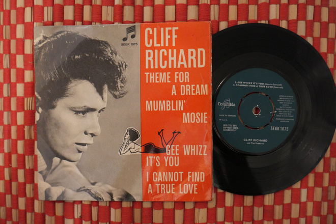 Cliff Richard – Theme For A Dream  Ep Tanska 1961
