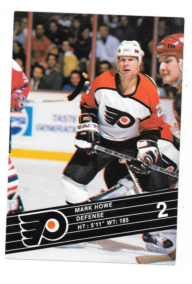 1989-90 Philadelphia Flyers Teamissued #2 Mark Howe