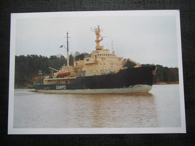 MS Sampo. Laivakortti