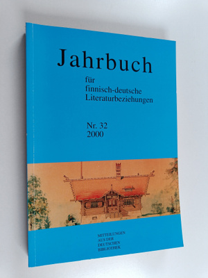 Jahrbuch : Fur finnisch-deutsche literaturbeziehungen Nr....