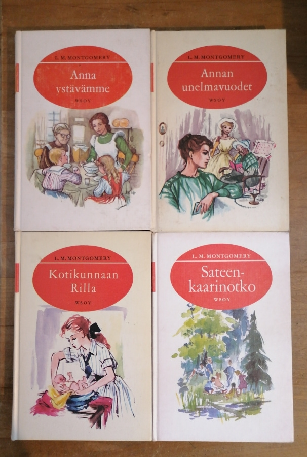 L. M. Montgomery - 4x Anna - Punaraita
