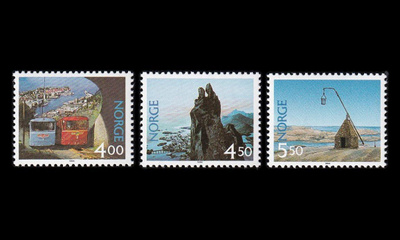 Norja 1156-8 ** Turismi norjan luonto (1994)