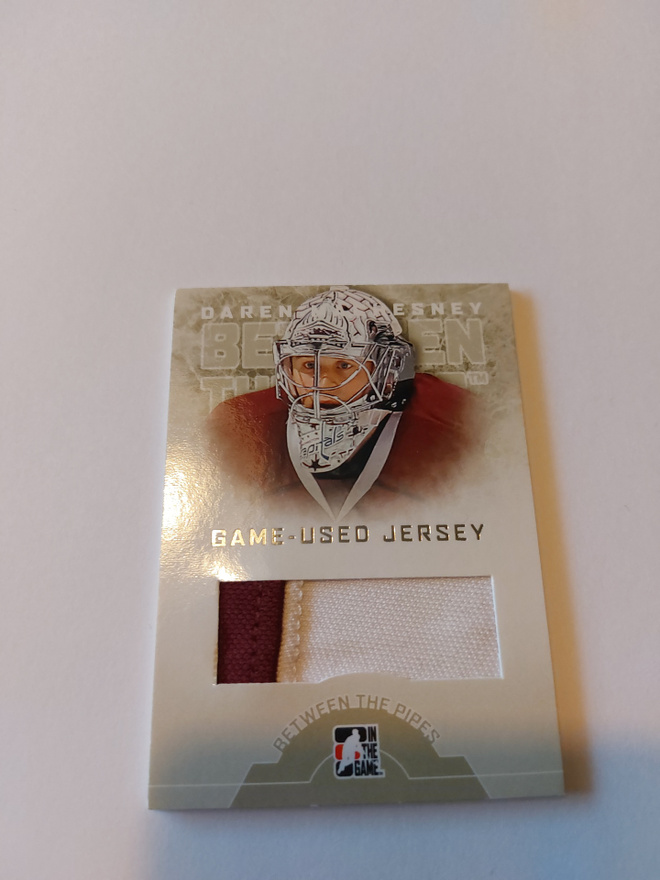 2008-09 Between The Pipes Jerseys #GUJ20 Daren Machesney /90