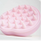 Brushworks Massaging Shampoo Brush Pink harja - pikkukuva 2