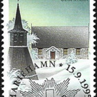 Åland 1995 Getan kirkko 2,00 mk EP alareuna LOISTO LaPe 106 - pikkukuva 1