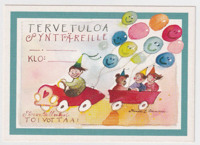 Minna Immonen: Tervetuloa synttäreille