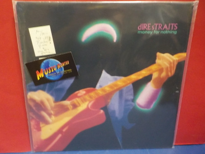 DIRE STAIRS - MONEY FOR NOTHING 1ST -88 FINLAND M-/M- LP