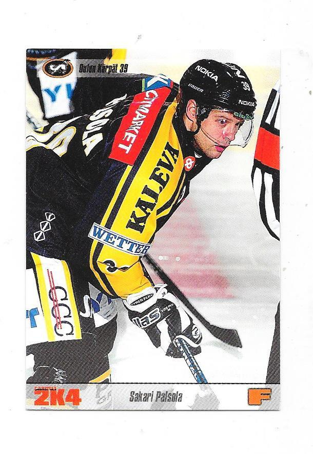 2003-04 Cardset #98 Sakari Palsola  Kärpät