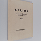 Ajatus 29 : Suomen filosofisen yhdistyksen vuosikirja 1967 - pikkukuva 1