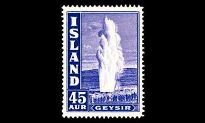 Islanti 217 ** Geysir 45 A (1940)