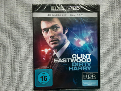Dirty Harry (Clint Eastwood) 4K+blu-ray