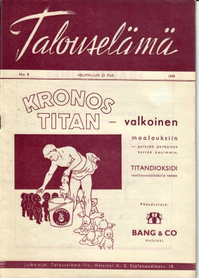 Talouselämä - lehti n:o 8 / 1949