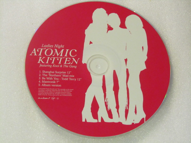 Atomic Kitten feat. Kool & The Gang • Ladies Night PROMO CDS