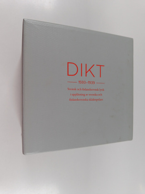 Dikt 1593-1939 : svensk och finlandssvensk lyrik i uppläs...