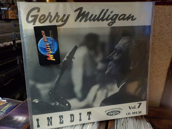 GERRY MULLIGAN QUARTET - GERRY MULLIGAN INEDIT EX+/EX+ LP