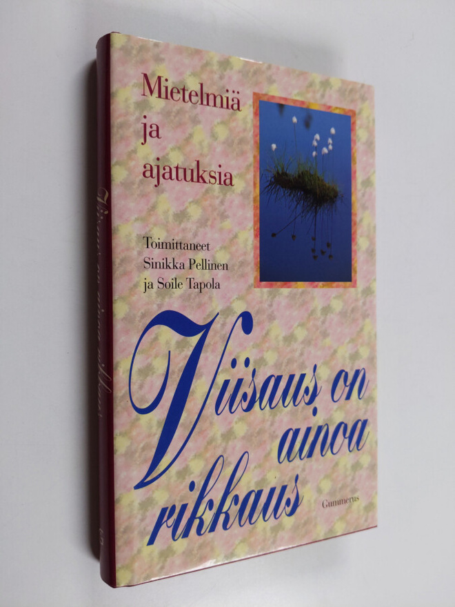 Viisaus on ainoa rikkaus : mietelmiä juhlaan ja arkeen