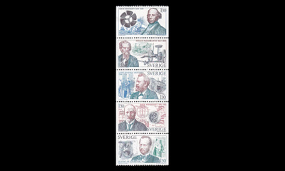 Ruotsi 959-63hb ** Tekniikan kehittäjiä (1976)