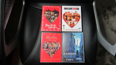 Rakkaudella Pariisi, New York, Berliini ja Rio DVD