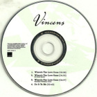 Vincens • Where's The Love Gone CD Maxi-Single - pikkukuva 2