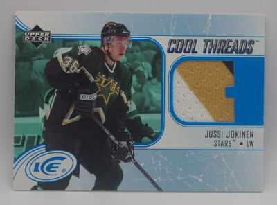2005-06 Upper deck Ice Cool threads Jussi Jokinen