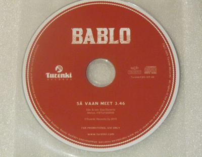 Bablo • Sä Vaan Meet PROMO CDr-Single