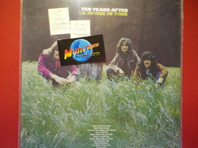 TEN YEARS AFTER - A SPACE IN TIME (EX+/M-) LP + (M-/M-) DVD