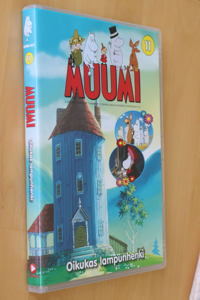 DVD Muumi 11 Oikukas lampunhenki