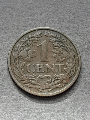 Hollanti 1 cent 1928
