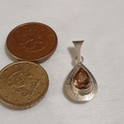 Kotimainen Design Hopea riipus kivillä KI 925 - pikkukuva 5