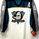 NHL FaniPaita Mighty Ducks Teemu SELANNE #8, ALTERNATE White - pikkukuva 2