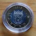 Suomi 2013 5 € Häme - Pyhän Laurin kirkko UNC - pikkukuva 2