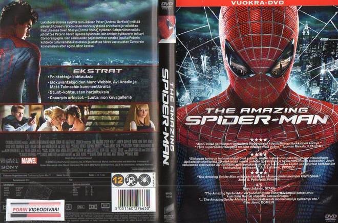 Amazing Spider-Man	(48 417)	vuok	-FI-	DVD			andrew garfield