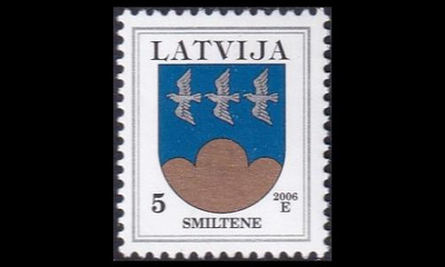 Latvia 541A_IV ** Käyttösarja Vaakuna 5 S -06 (2001)